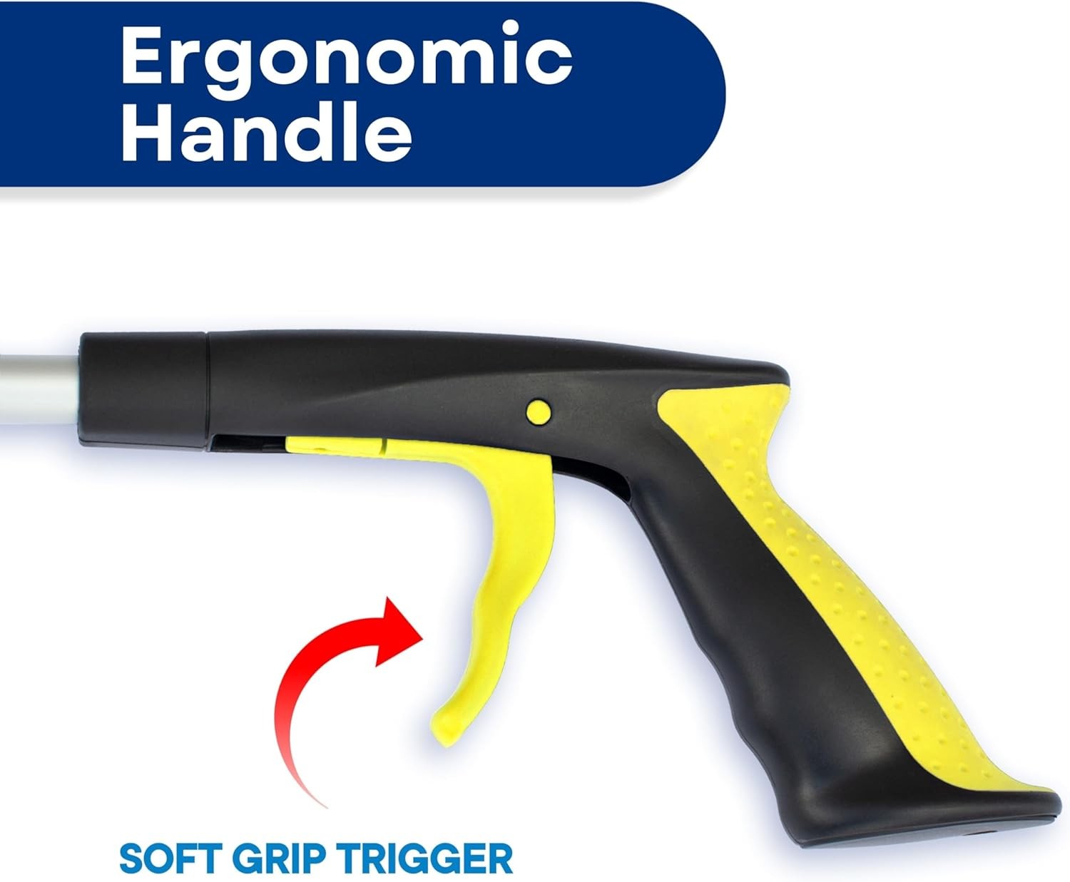 2-Pack 34 Inch and 21 Inch Grabber Reacher with Rotating