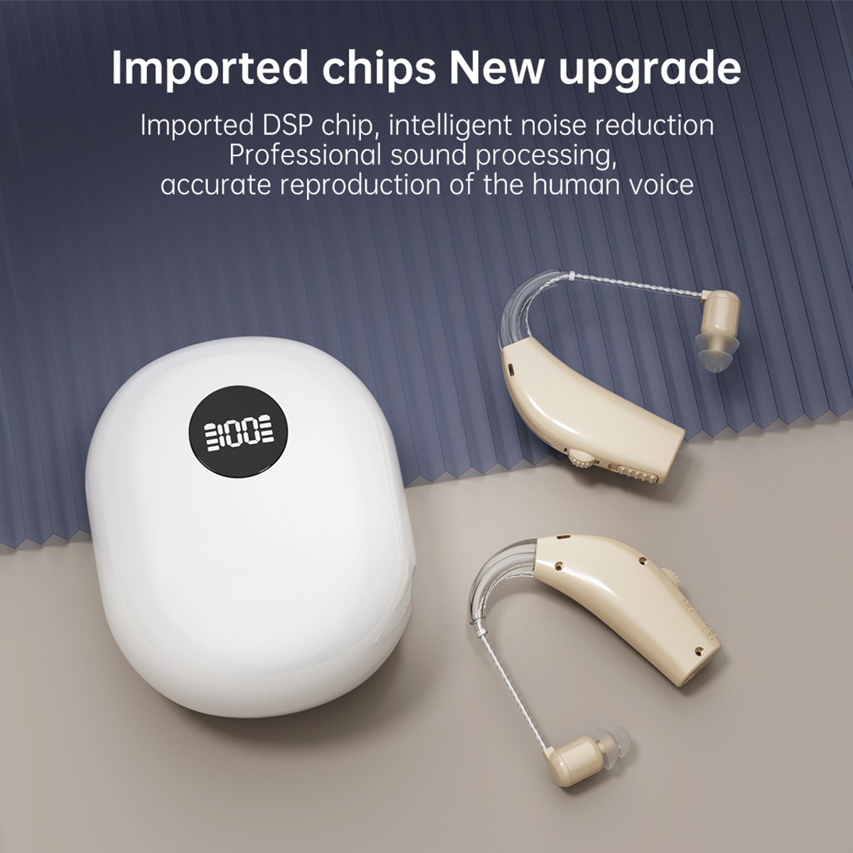 Rechargeable Hearing Aids with Type-C – Hearing Aids for Seniors Hearing Loss