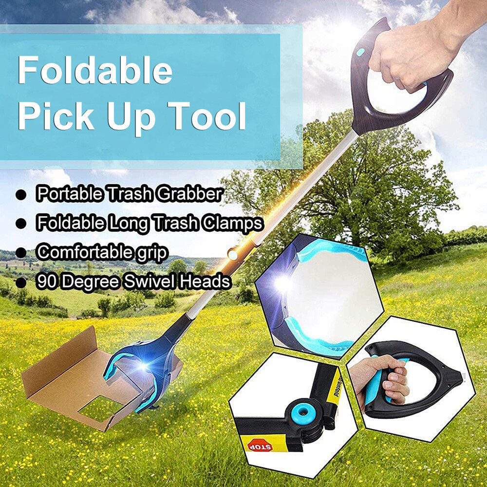 Industrial Grabber Tool Heavy Duty Pick Up Stick Hand Grip Reach Trash Picker US