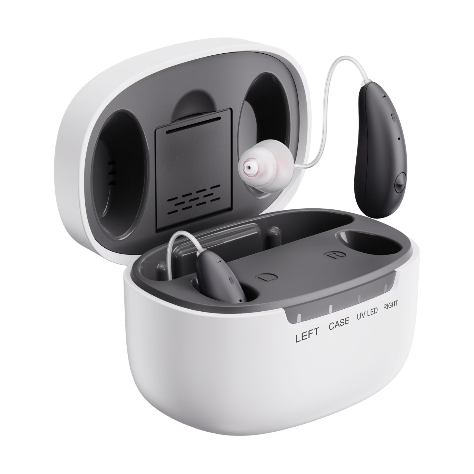 Ceretone Beacon Silver OTC Receiver-In-Canal Hearing Aids