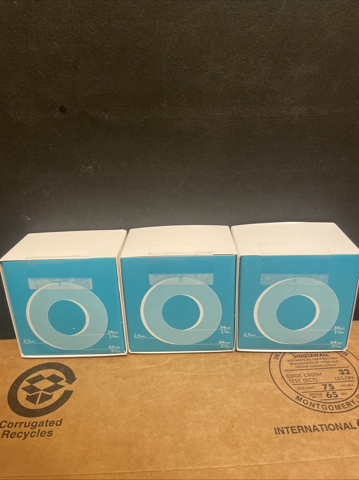 Lot Of 3 Coloplast 12039 Brava Protective Seal