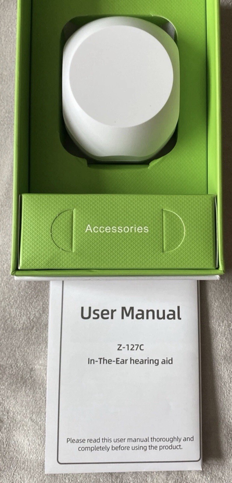 IN THE EAR, Earrck Digital Hearing Aids ITE Z-127C NEW