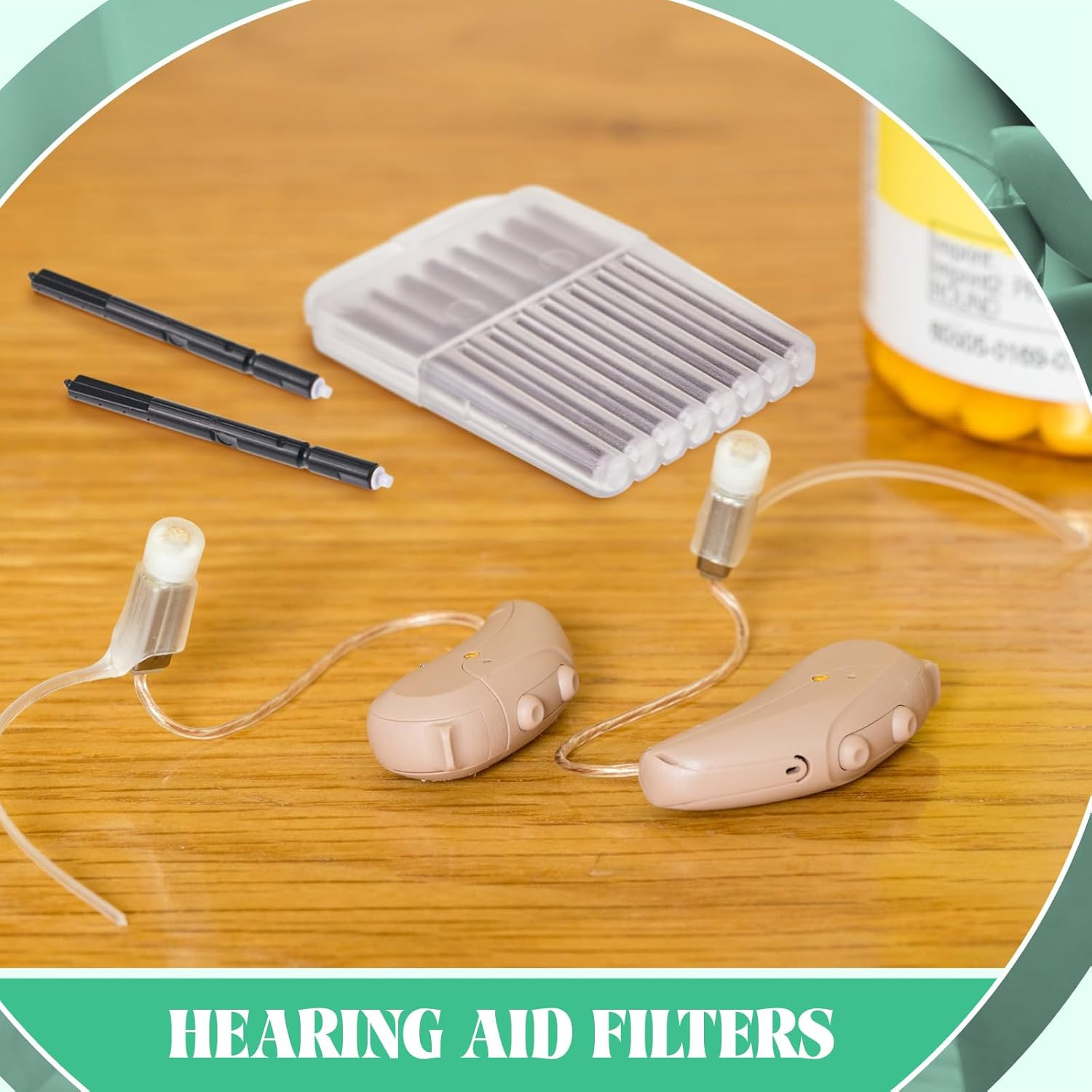 96 Pcs Hearing Aid Ear Wax Guard Filter Cerumen Stop Cleaning Tool Accessories H