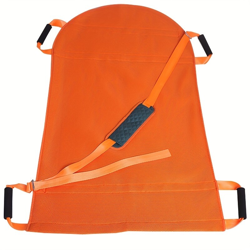 Patient Transfer Sling Paralysis Support Aid Pad Nursing Moving Mattress Handles