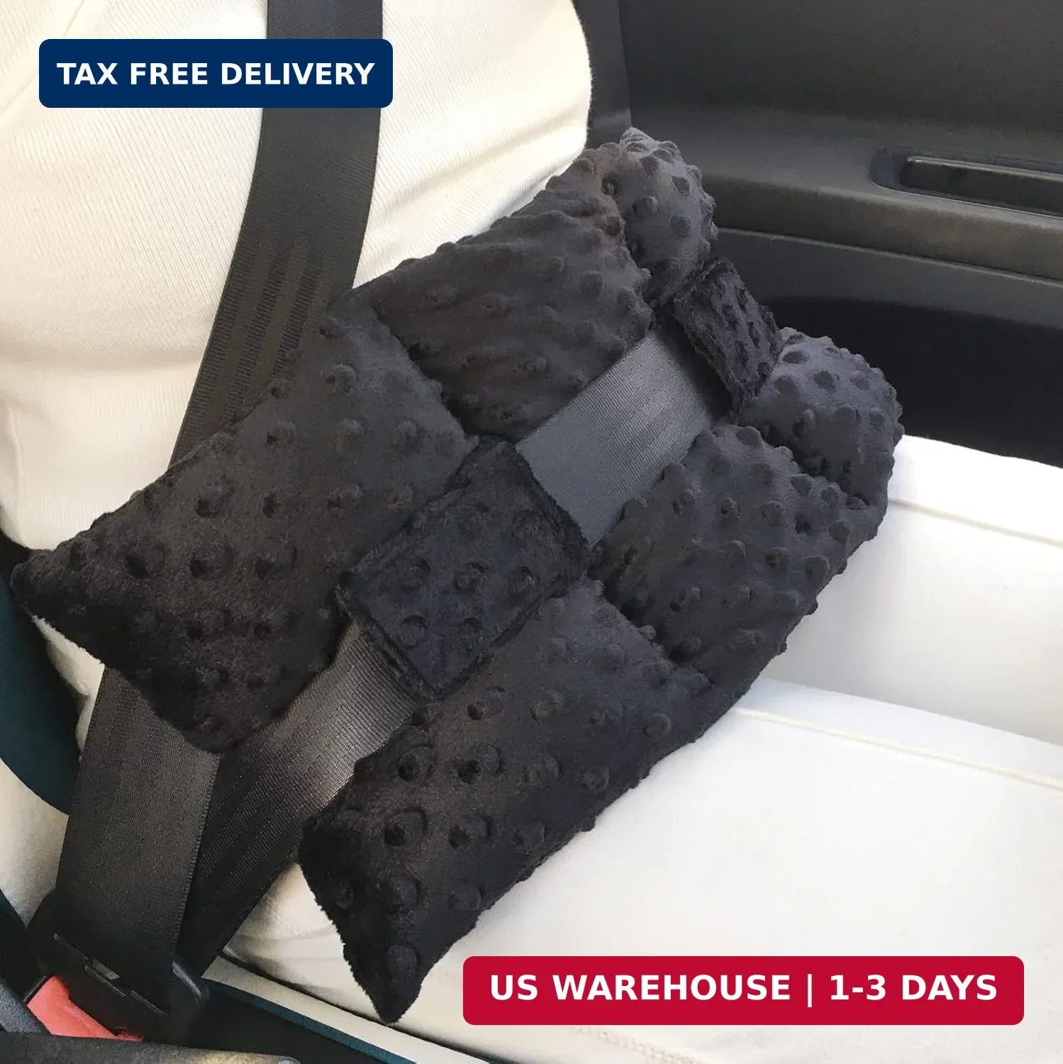 Ostomy Seat Belt Pillow Stoma Seatbelt Protector Ostomy Bag Cover Pillow for Dri