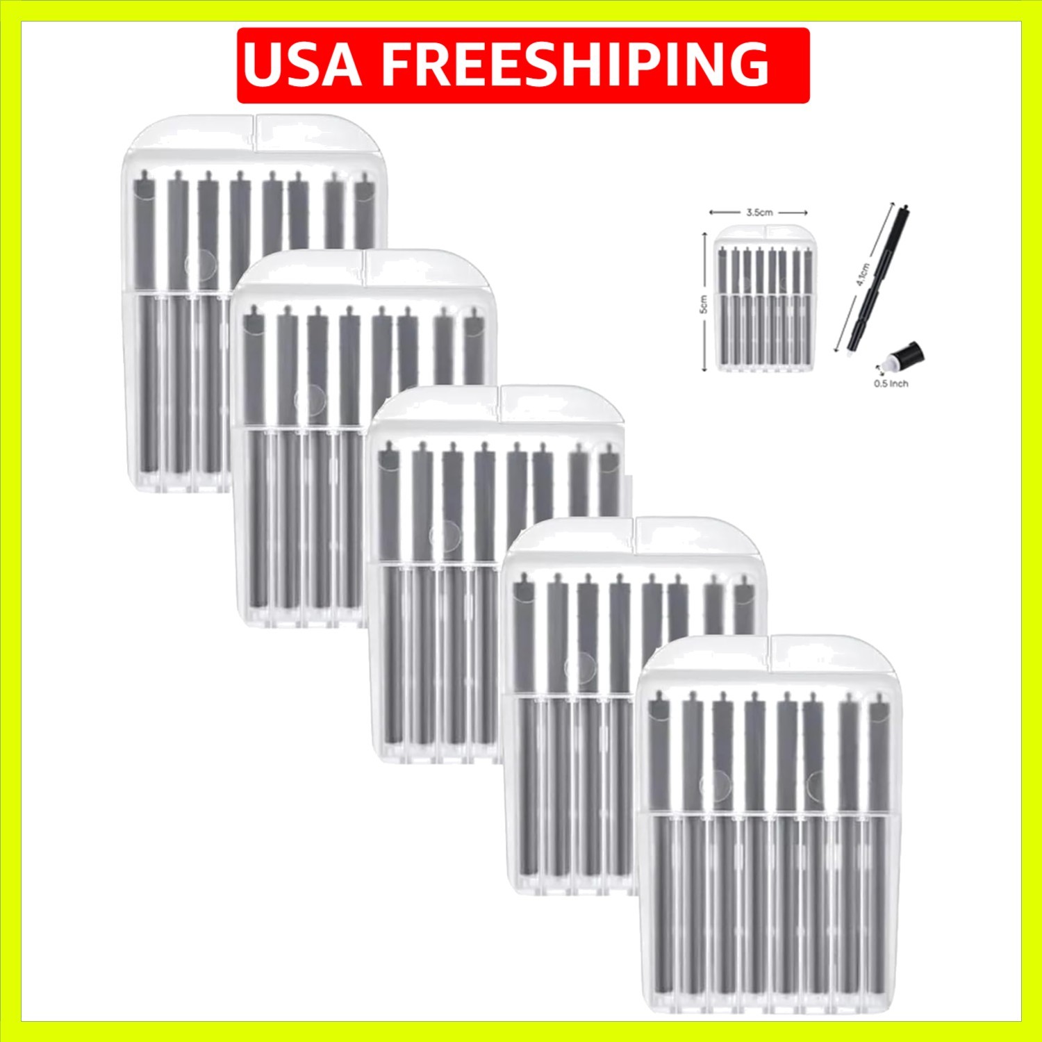 5-Pack, 40 Filters Hearing Aid Wax Guards Filters Compatible with Phonak 098-…