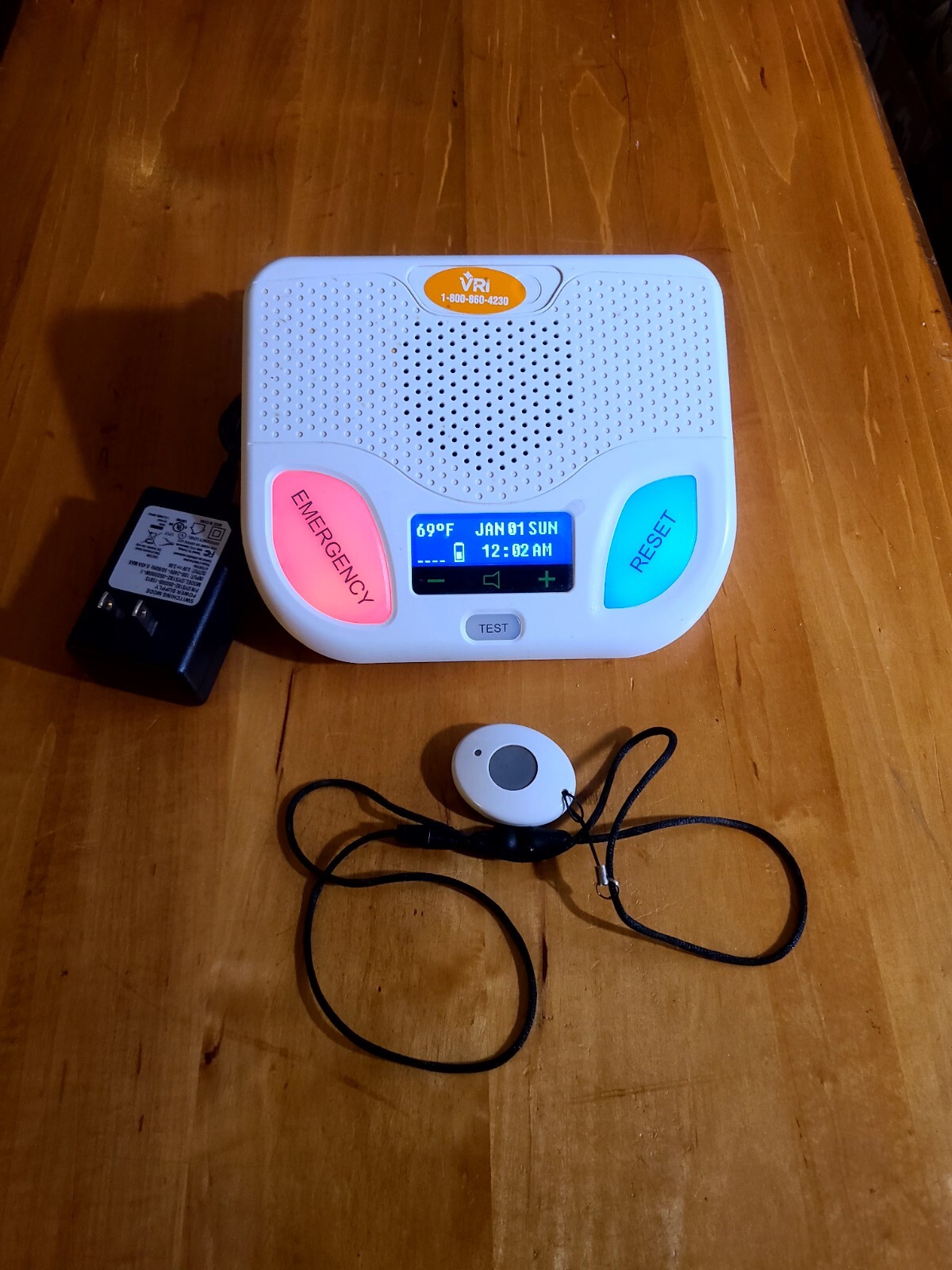 MobileHelp Emergency System Base Station w/ Power Adapter CBS2-01 Tested/Working