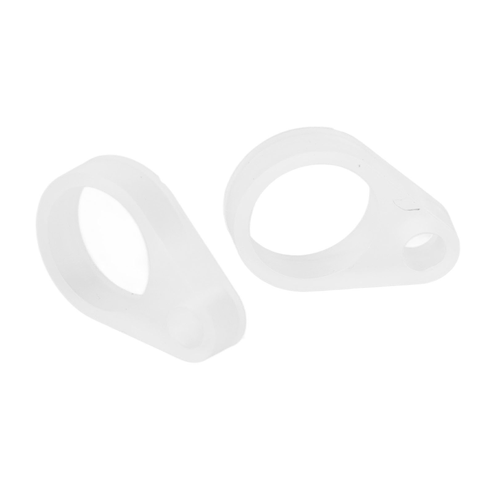 50Pcs Hearing Aid Silicone Loop Flexible Replacement Hearing Aid Clip Adaptor S
