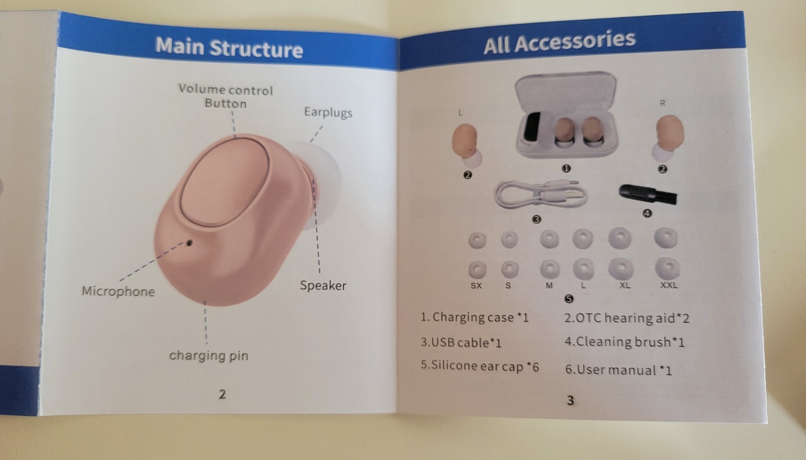 NEW / Shenzhen Rechargeable Hearing Amplifier Hearing Aid ZR-M96BT Noiseless