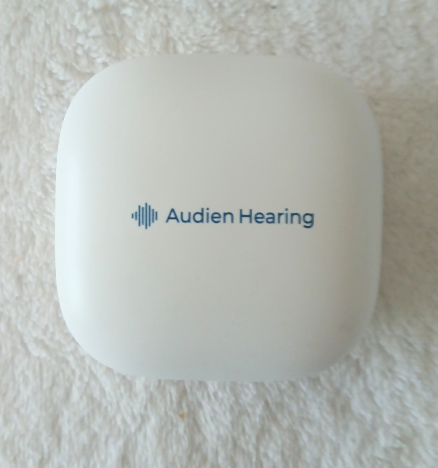 Audien Atom One OTC Hearing Aids Wireless Rechargeable Beige No Box