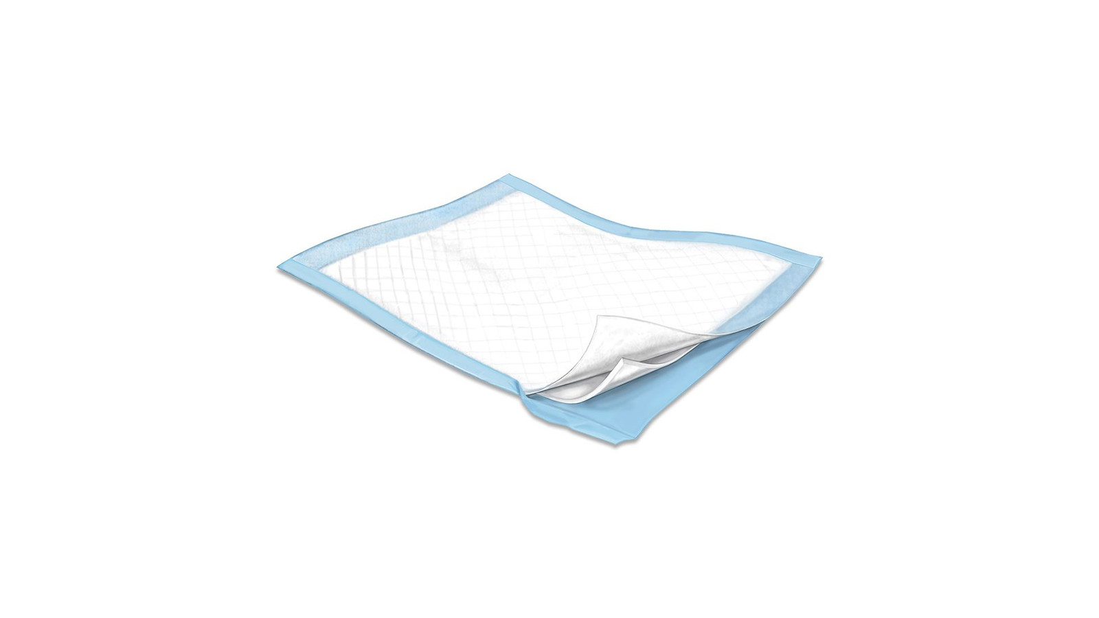 Underpad Wings 23 X 36 Inch Disposable Fluff Moderate Absorbency Case of 150