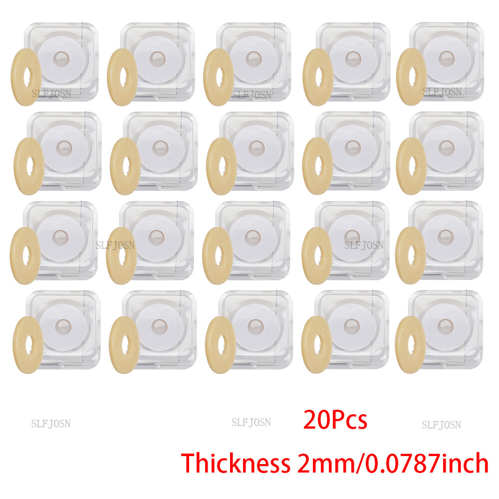 10/20Pack Ostomy Barrier Rings No Leaking Barrier Extenders for Colostomy Bags