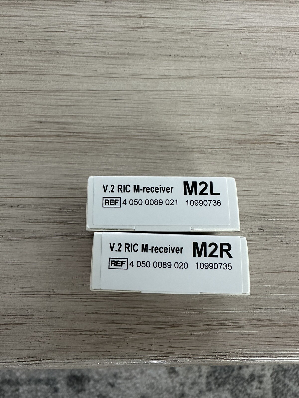 NEW WIDEX V.2 SIZE 2M POWER HEARING AID RECEIVER FOR MOMENT Left & Right