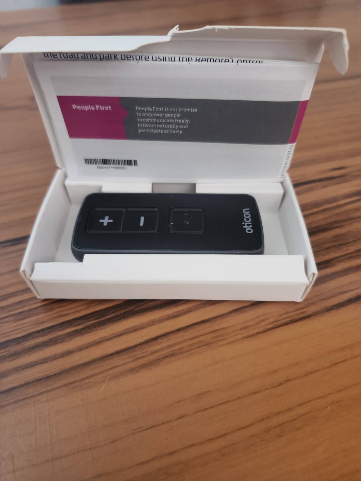 Oticon Remote Control 2.0 – Model RC-2A for Oticon Hearing Aids