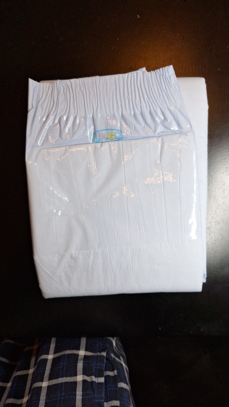 New LNGU Pastel Colors Lot of 5 Size XL ABDL Adult Diaper Plastic Backed