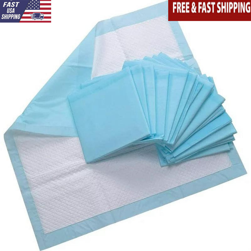 Disposable Underpads 23×36 Inch Absorbent Bed Pads 150 Pack Adults Pets New