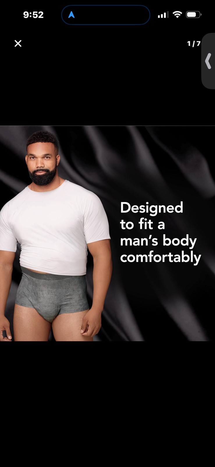 Depend Real Fit Adult Diapers, Incontinence Underwear Men, S/M 56 Pack