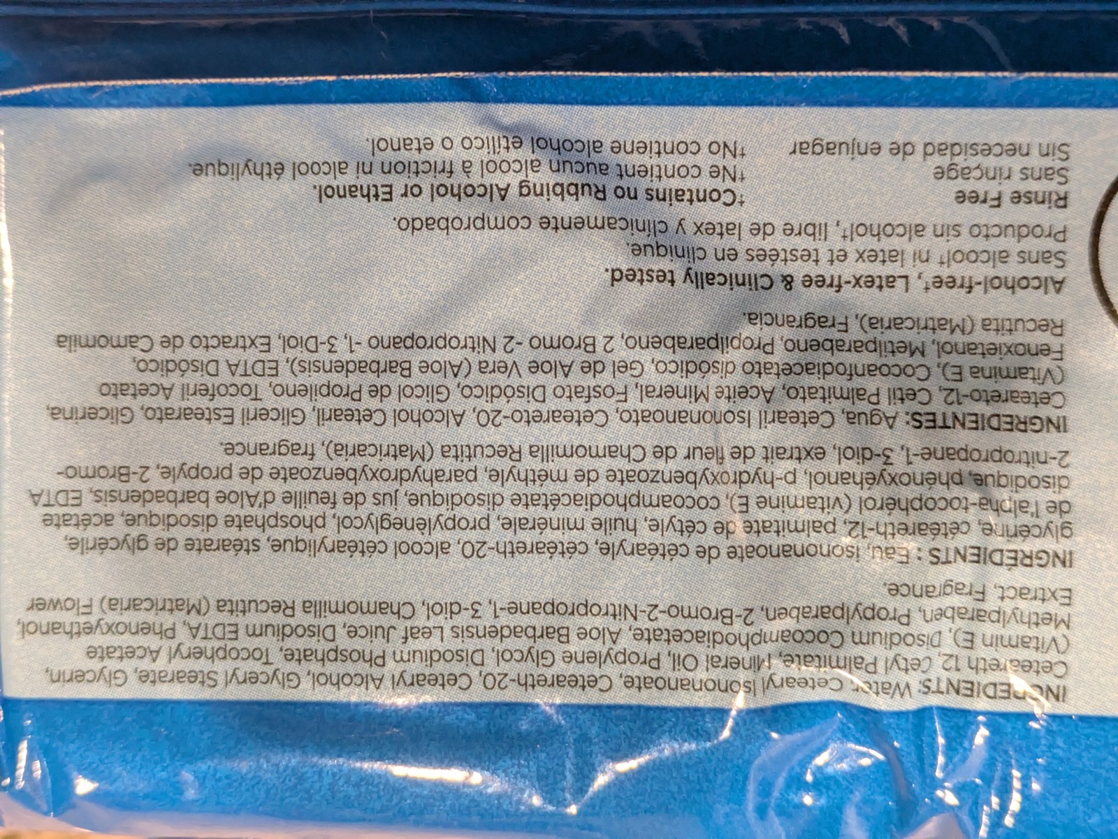 Lot of 9 Prevail Adult Washcloths 48 Ct Each (432 Total) Disp Incontinence Wipes