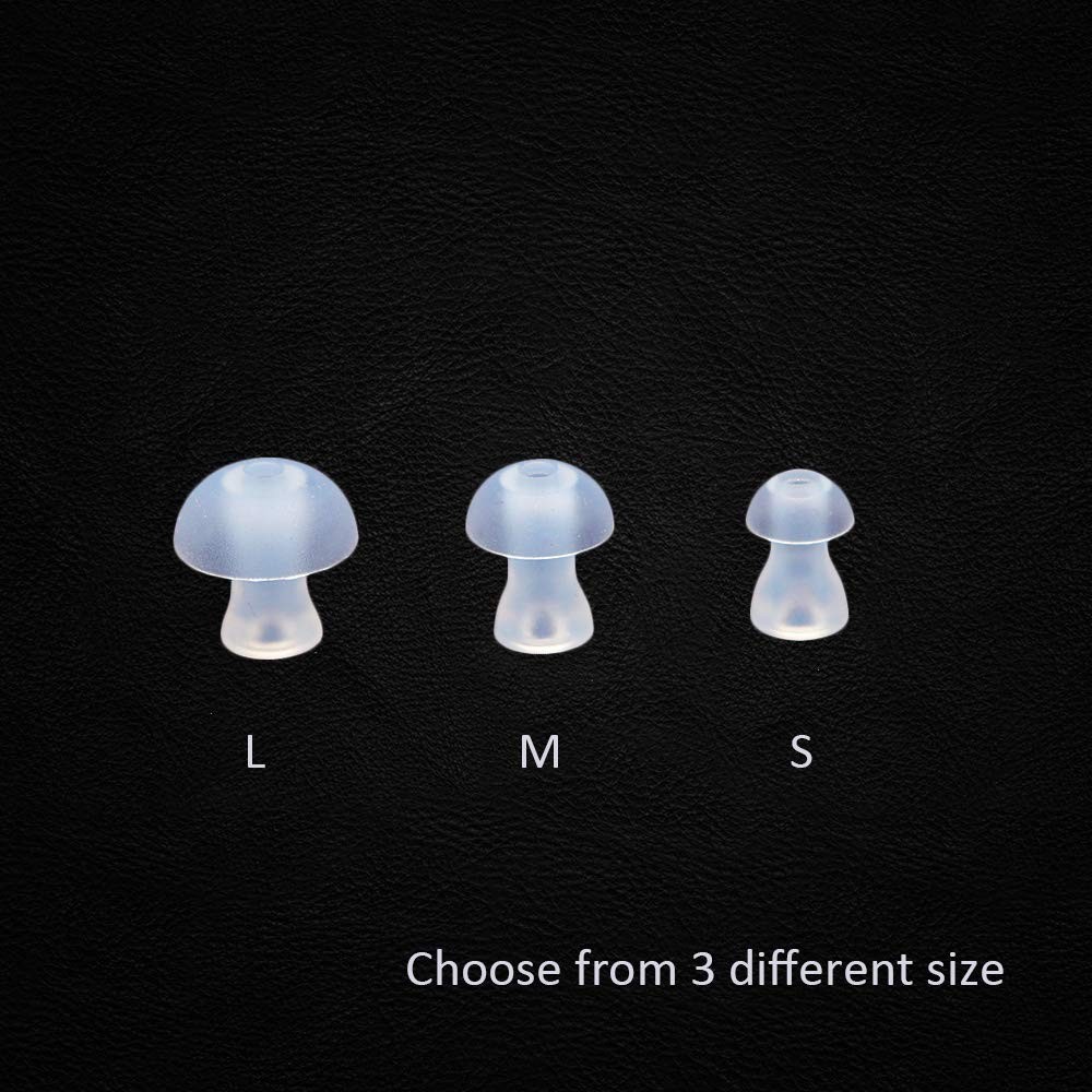 （6pcs/lot）Hearing Aid Ear Tips Silicone Earplug Domes for BTE,ITE and Pocket …