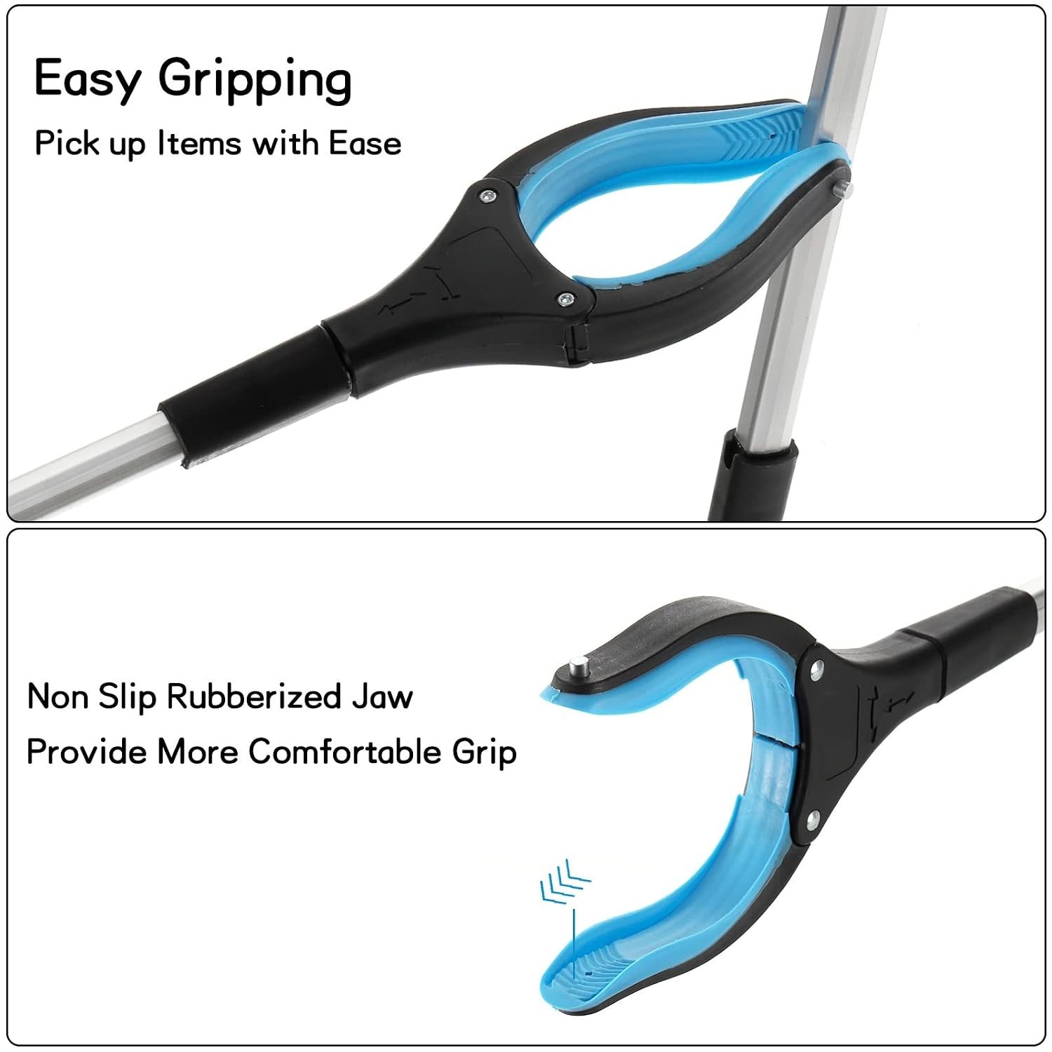 Lightweight 32″ Portable Grabber Reacher Tool – Perfect for Gardening & Litter