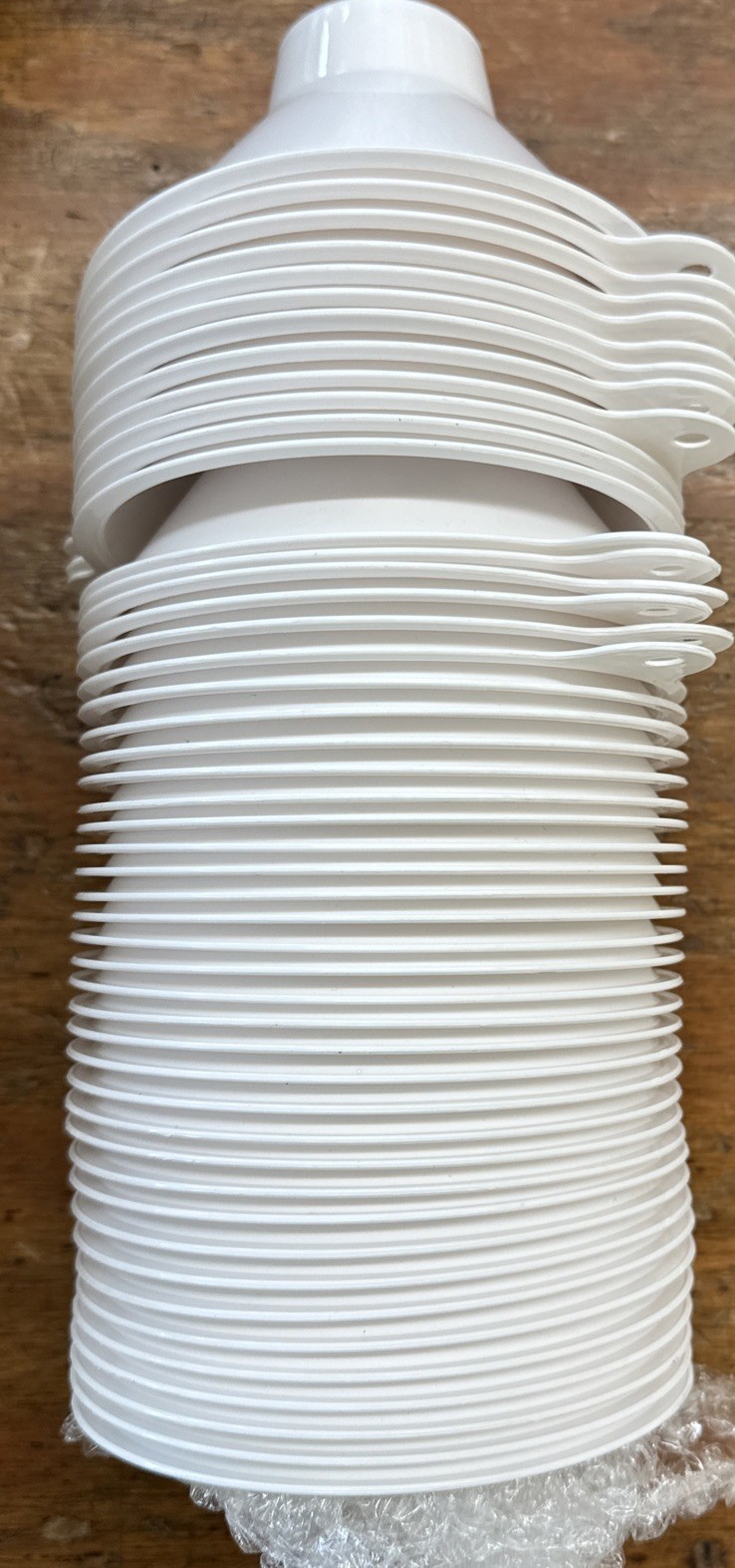 Lots Of 48 Trelaco Kidney Stone Collector Funnel with Mesh Screen Filters