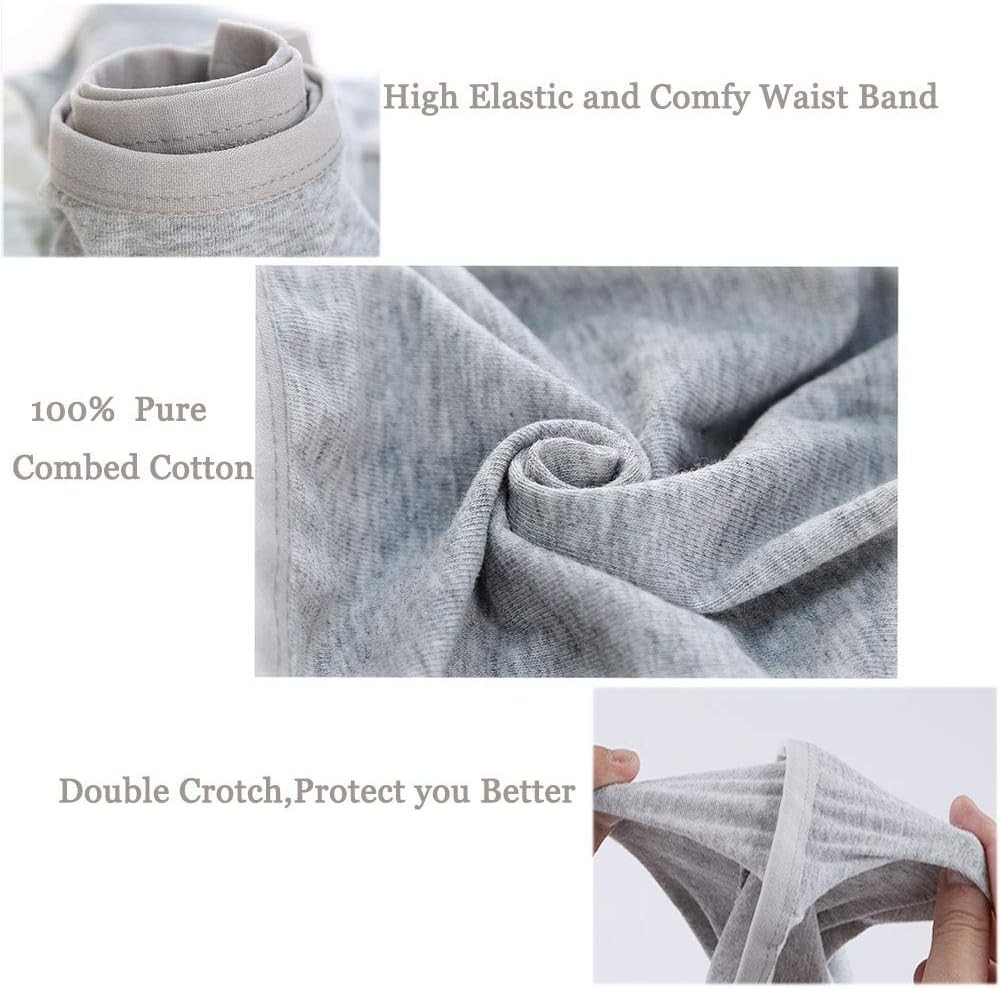 Compact & Hygienic 5-Pack Men’s Cotton Underwear – Perfect for Outdoors & Travel