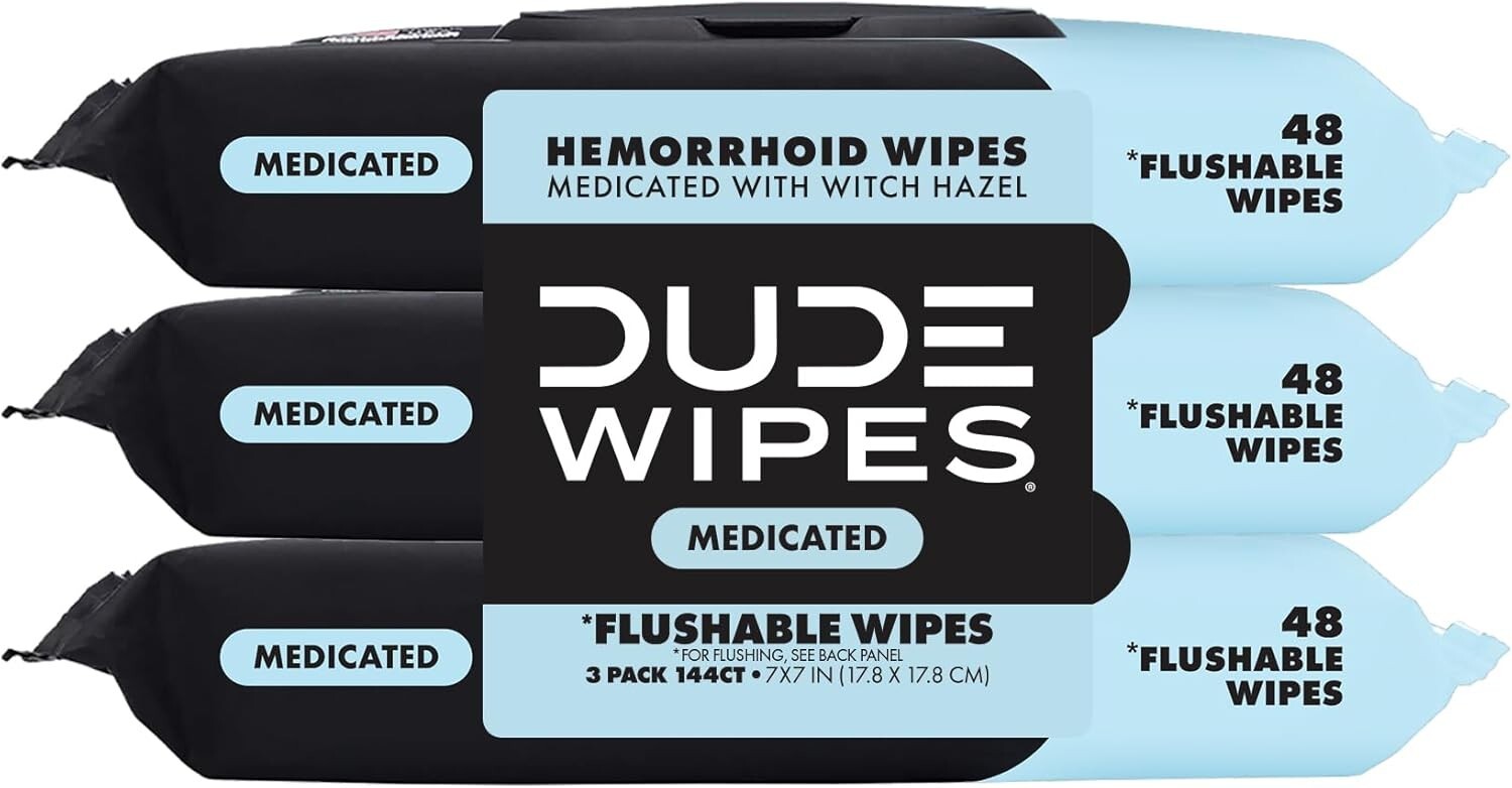 Refreshing Flushable Wipes with Aloe Vera – Medicated Relief Everyone Needs
