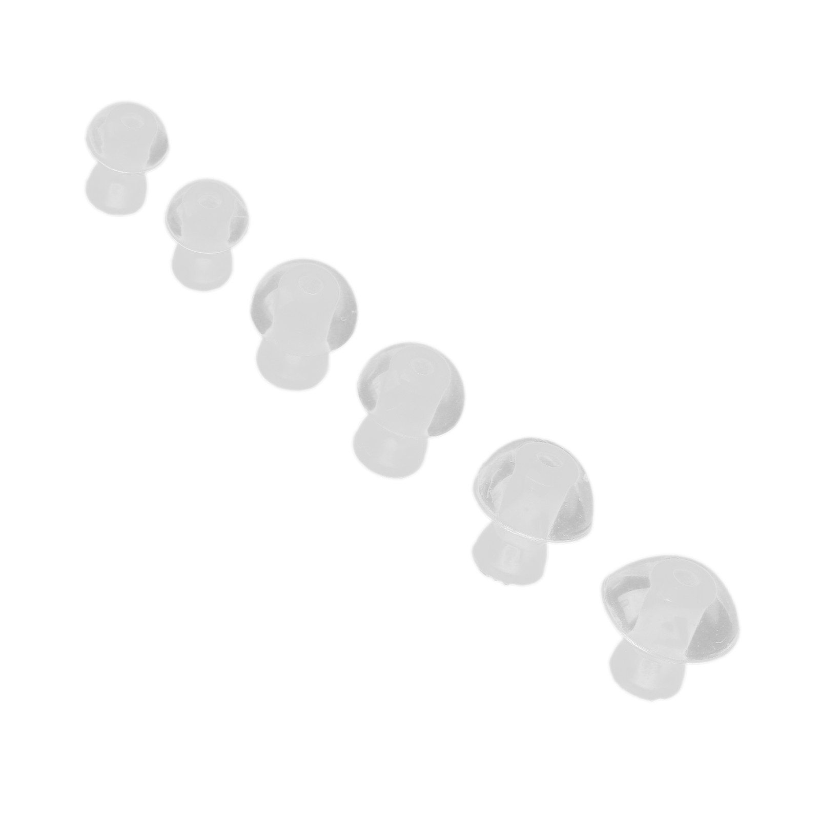 6pcs Hearing Aid Ear Tips Earplug Silicone Hearing Aids Buds Domes Ear