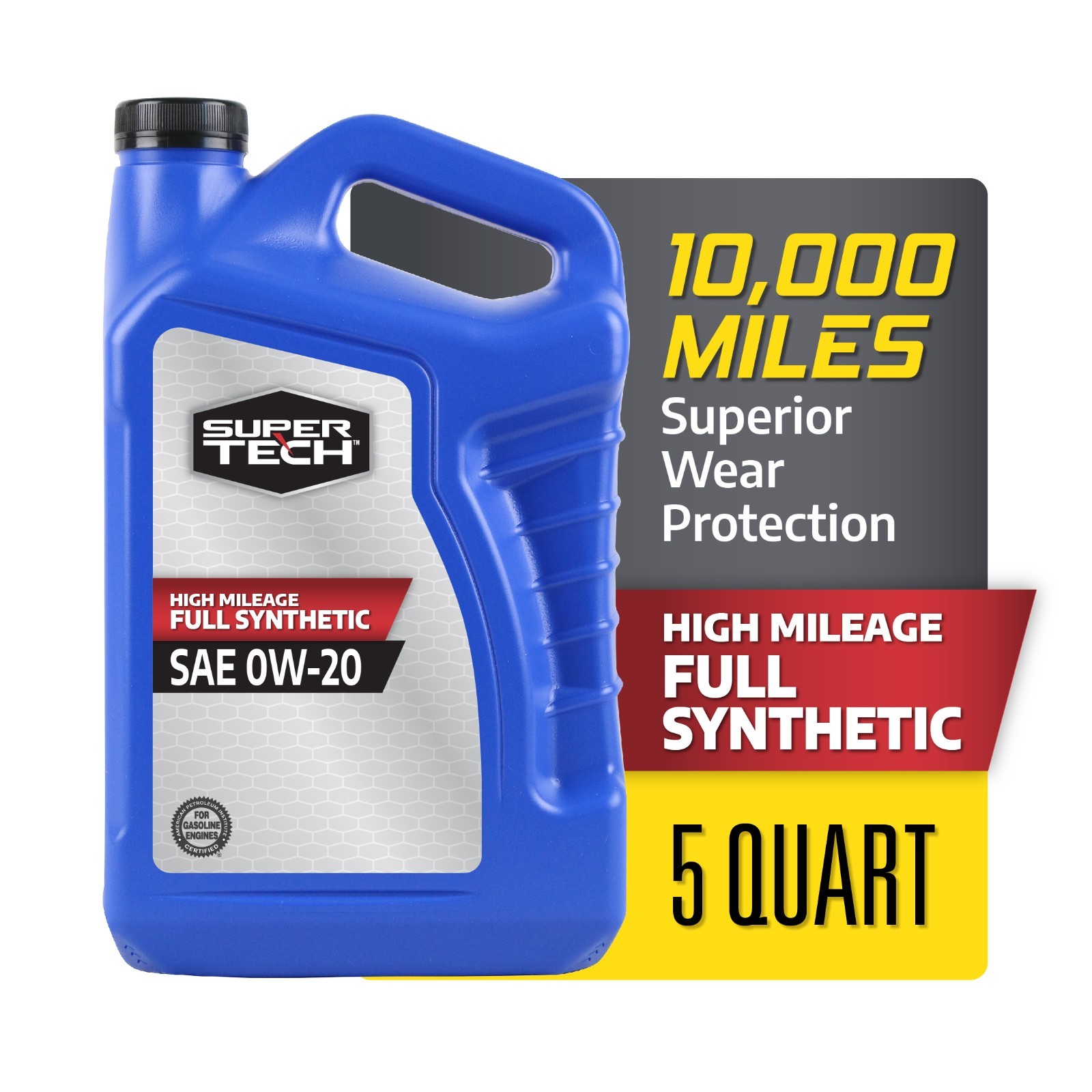 Super Tech High Mileage Full Synthetic 0W-20 5 Qt 2 Pack SALE!!!