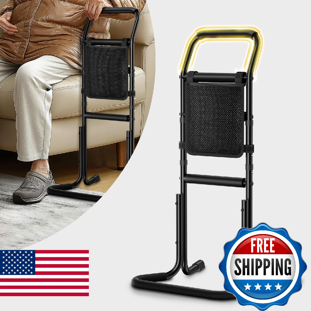 Fortemotus Stand Assist Aid For – Aids Sturdy Widened Base Flat