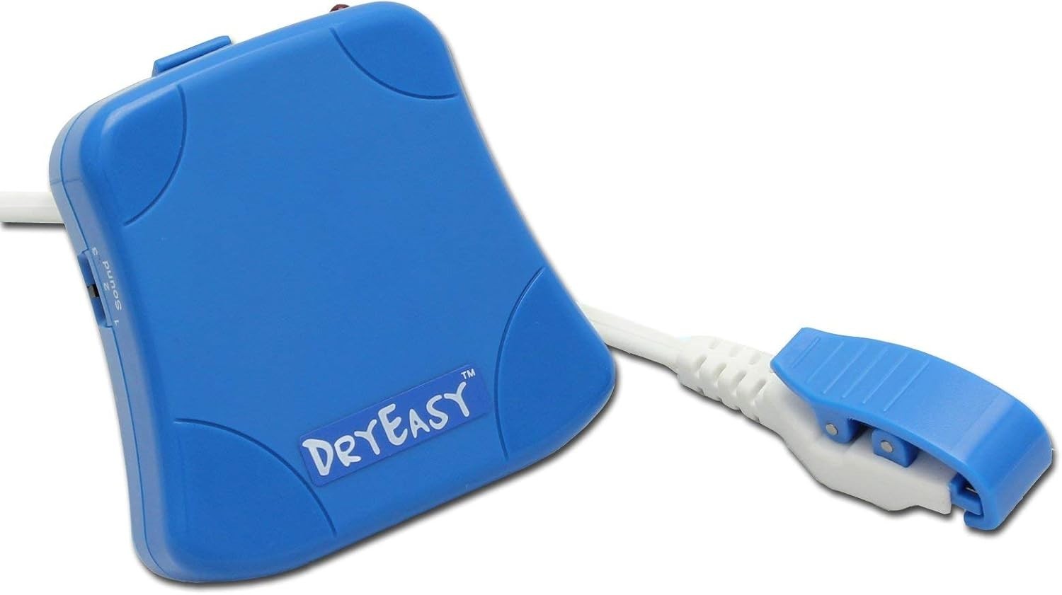 Bedwetting Alarm with Volume Control, 6 Selectable Sounds and Vibration