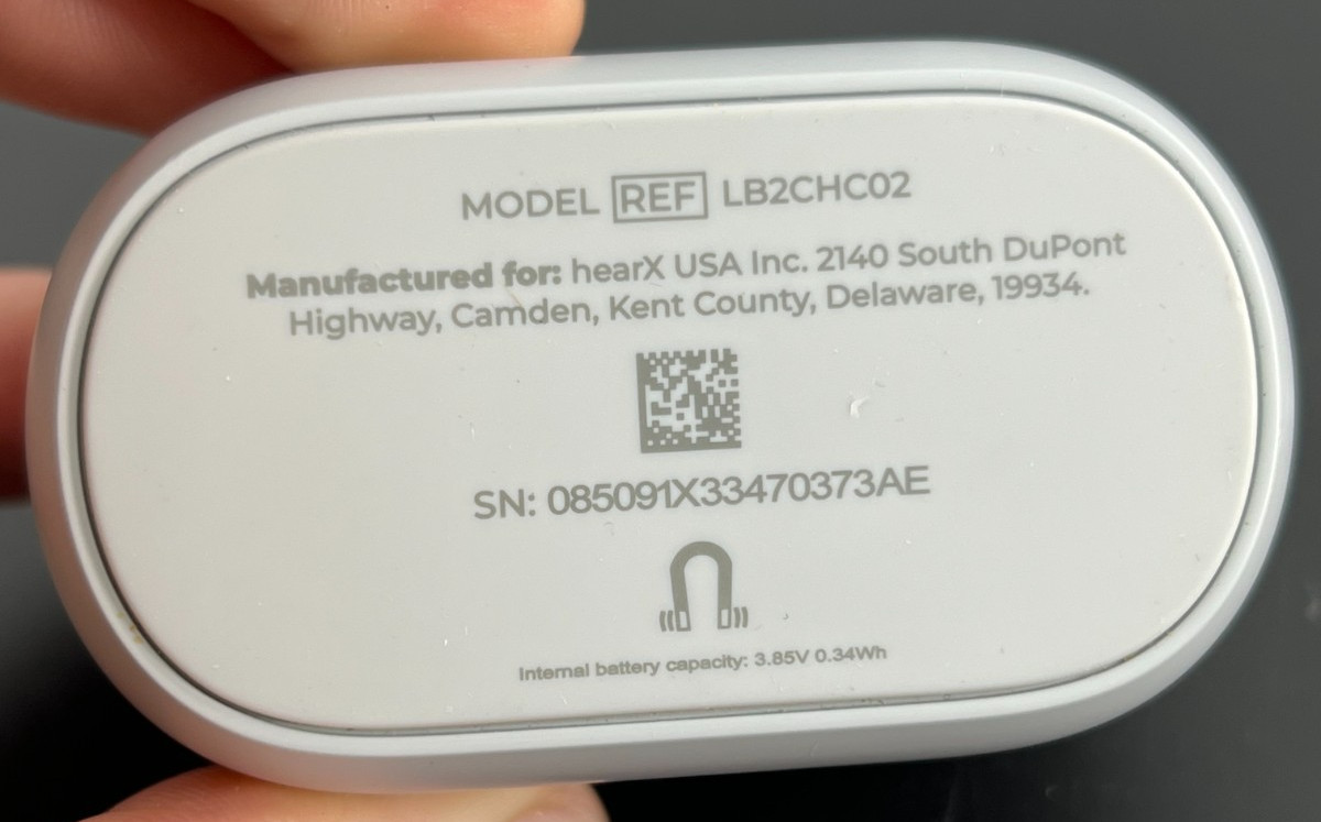 Lexie Bose LB2CHC02 Hearing Aid Charging Case Only for B2 Plus RIC Hearing Aids