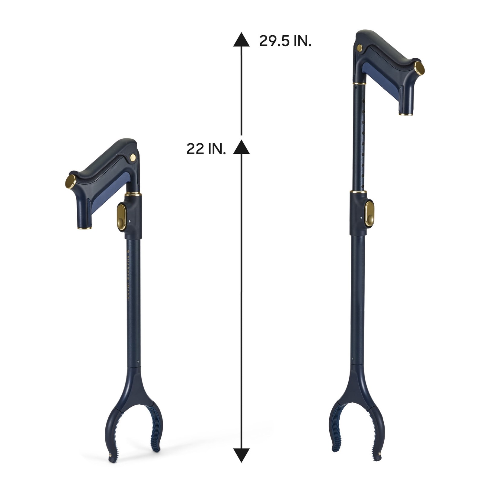 Sharper Image Deluxe Grabber Reacher Tool, 7 lb Lifting Capacity, Magnetic Picku
