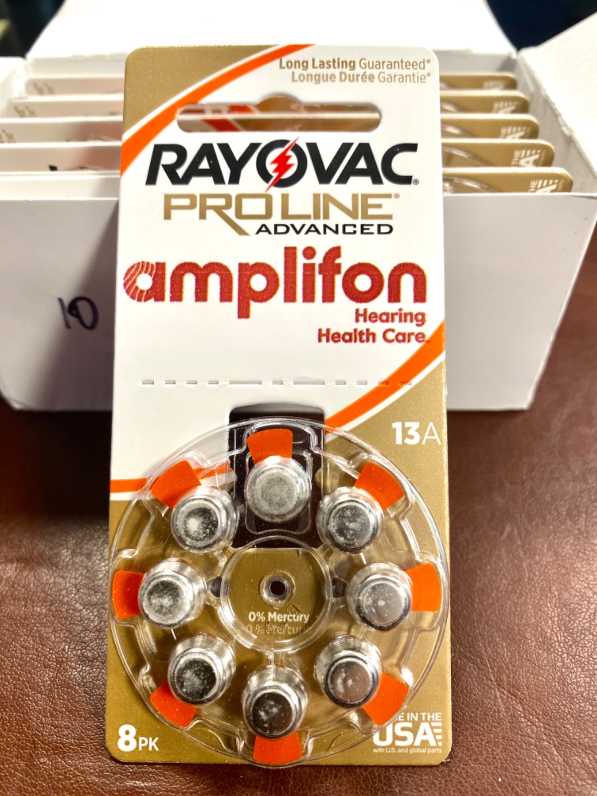 Rayovac Proline Advanced Hearing Aid Batteries | Size 13A (80 pack)