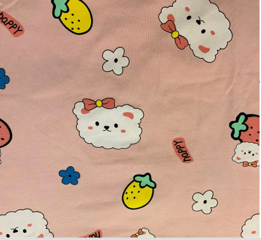 Adult Ruffle Butt White baby Bears diaper cover