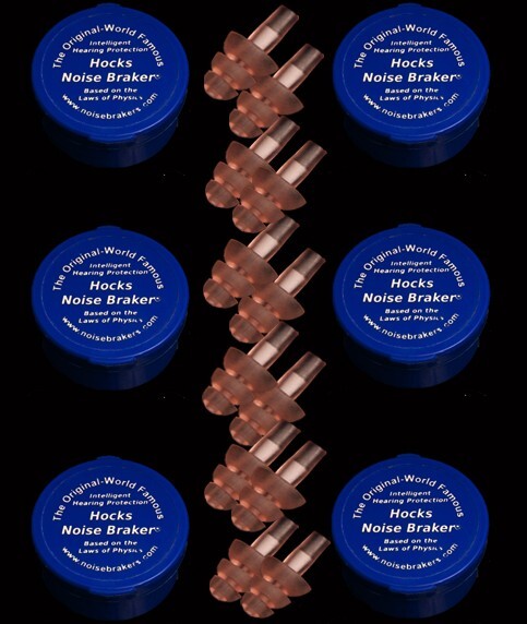 Hocks Noise Braker Standards Hearing Protection 6pack