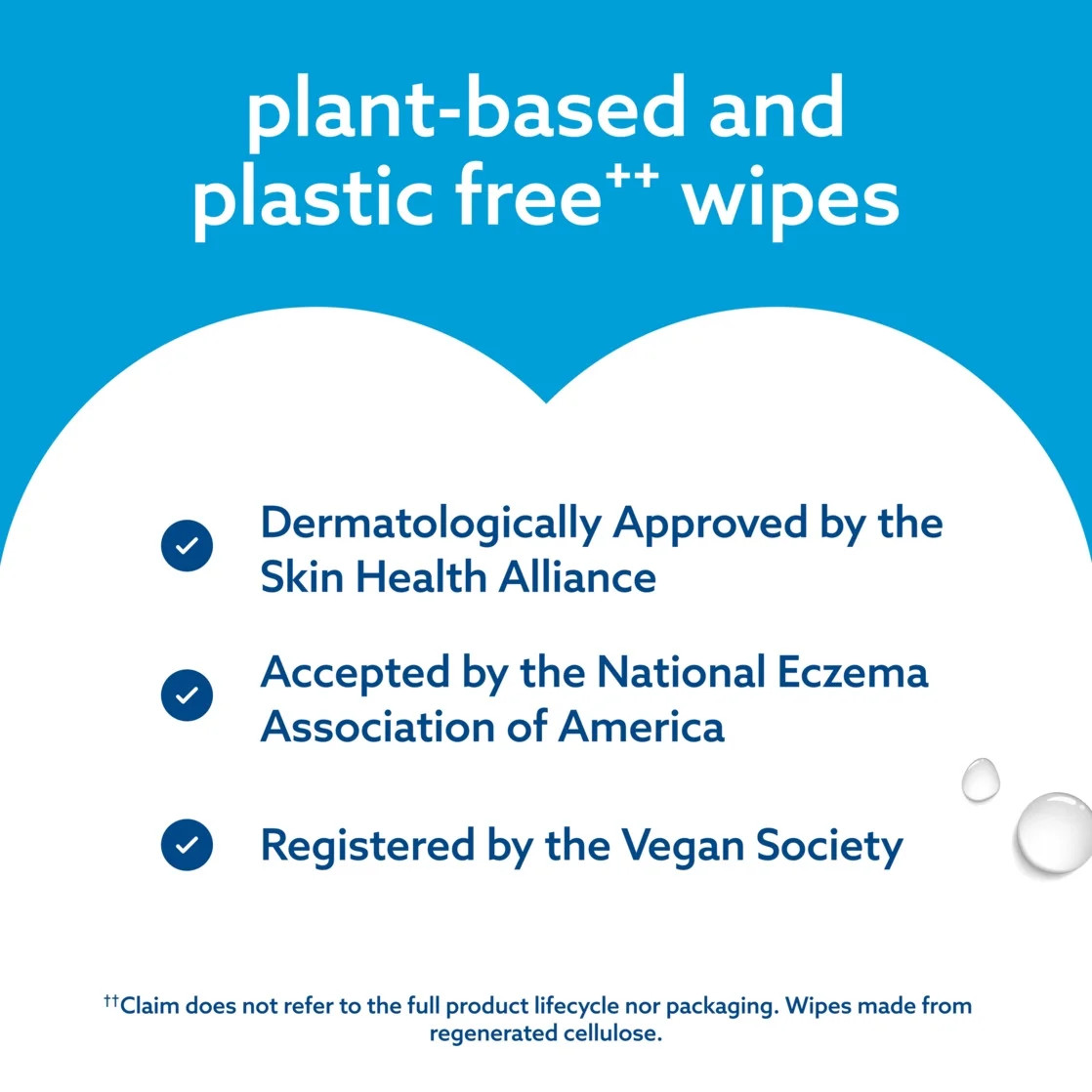 Sensitive+ Newborn & Baby Wipes, 3-In-1 Cleans, Cares, Protects, 99.9% Water, Un