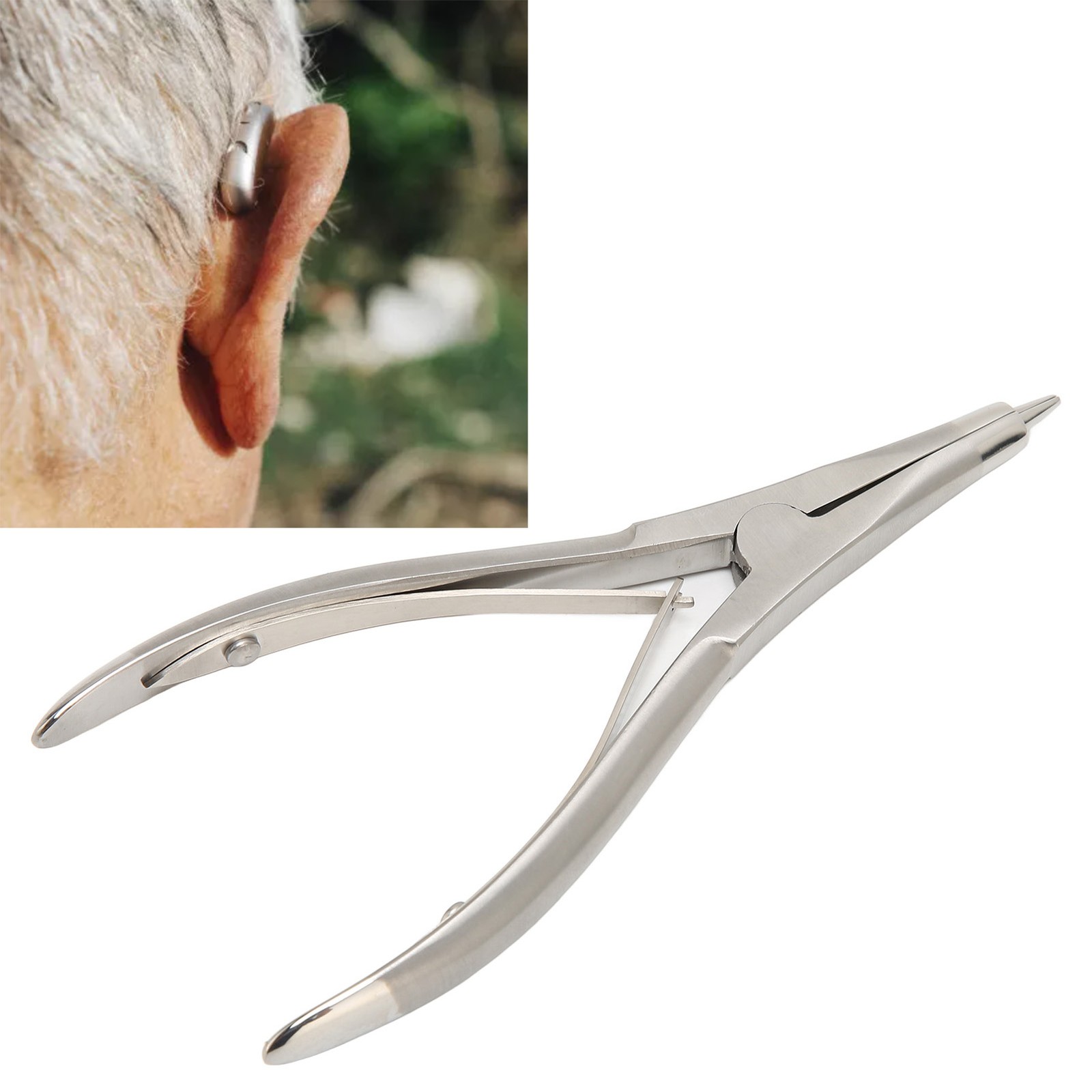 1 Earmold Tube Expander Stainless Steel Tool For Hearing Aids