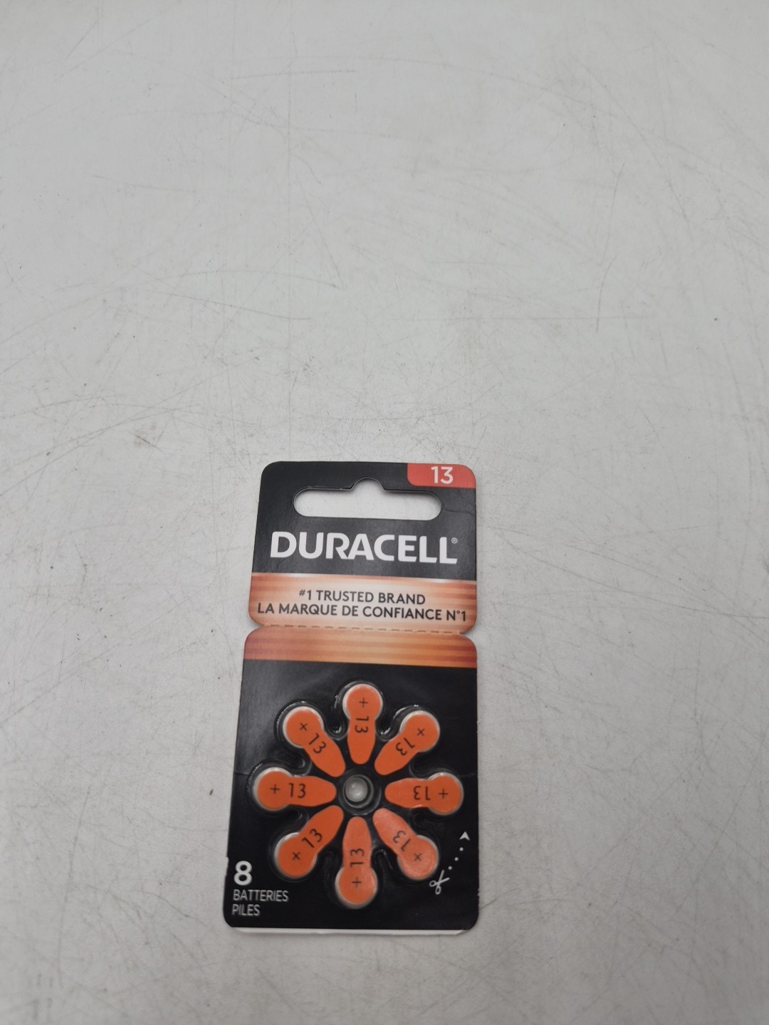 Duracell Hearing Aid Batteries Size 13 Exp 2028 New 8 Pack