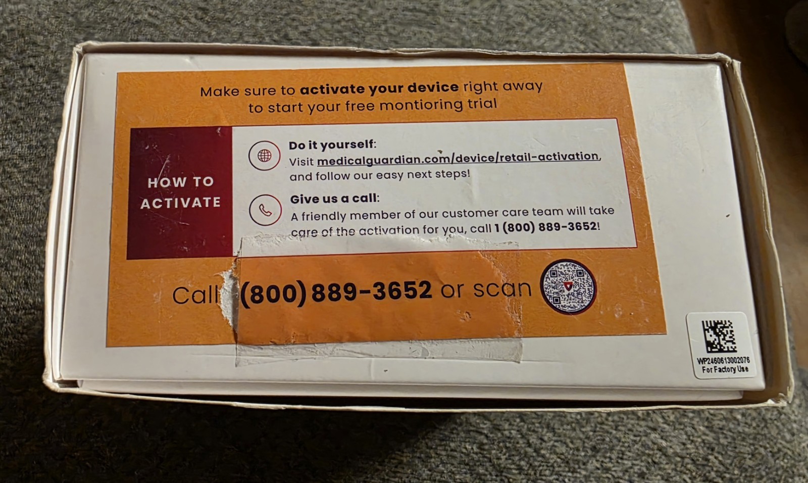 Medical Guardian MG Mini Medical Alert Device – New Version with Accessories!