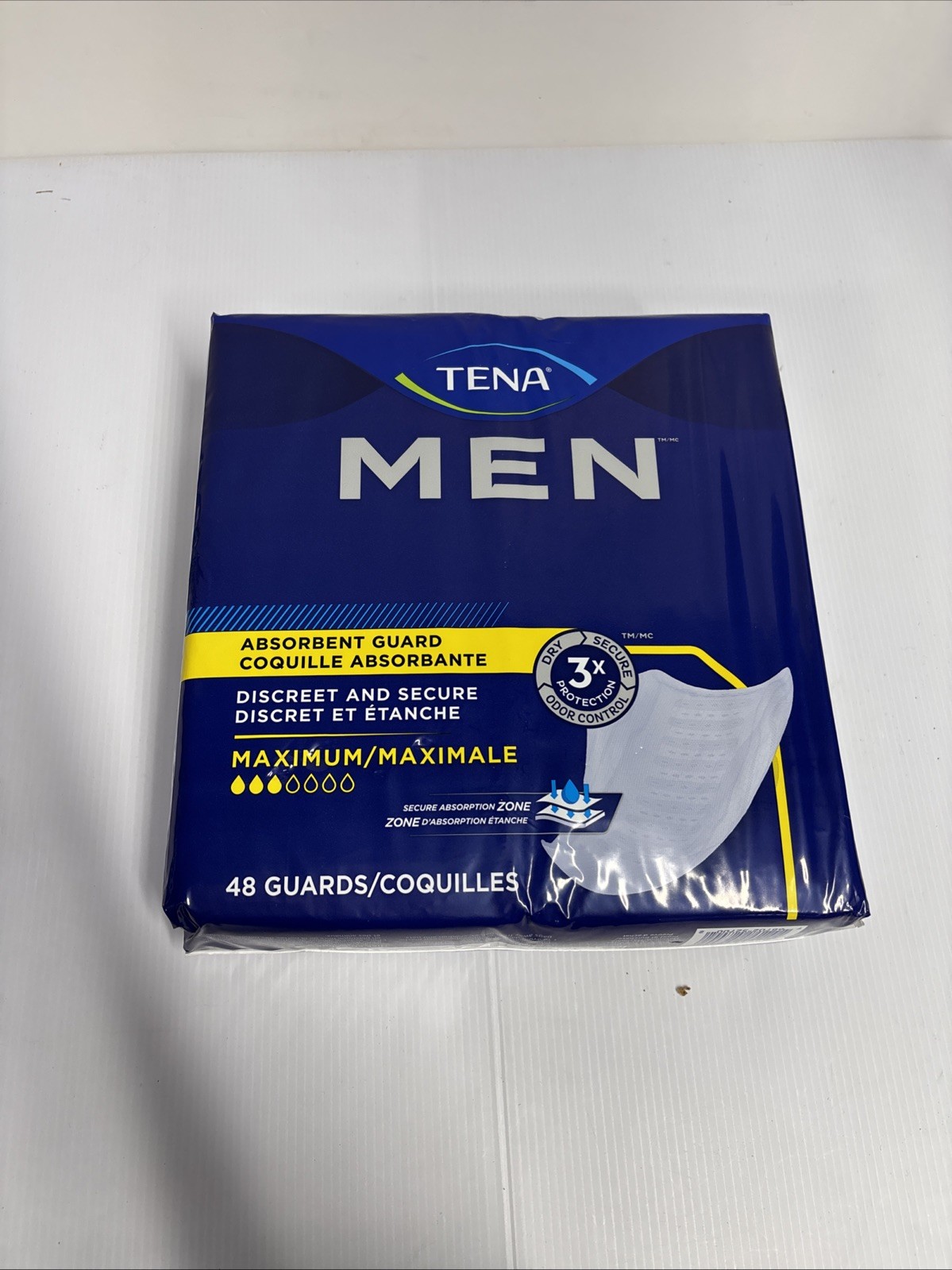 Tena Men’s Absorbent Guard 48 Pads