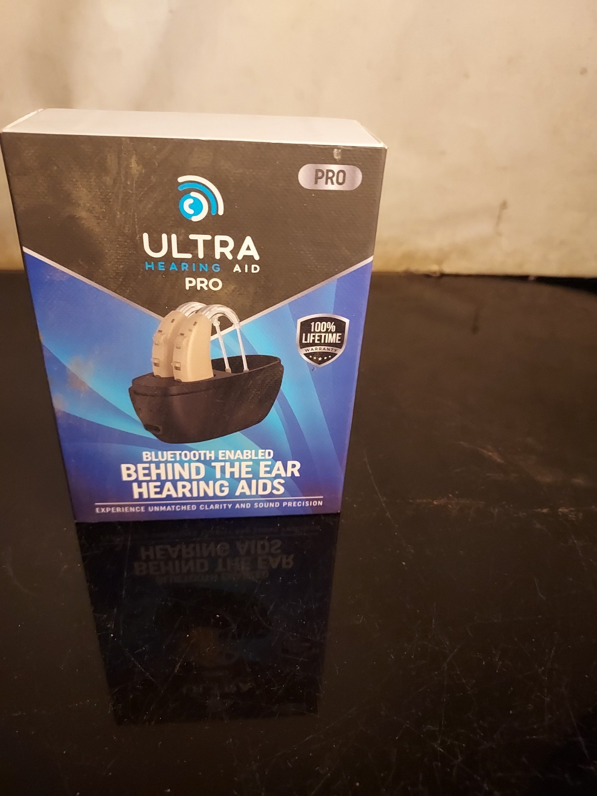 Ultra Pro Hearing Aids Bluetooth Enabled Rechargeable Noise Canceling Pair New