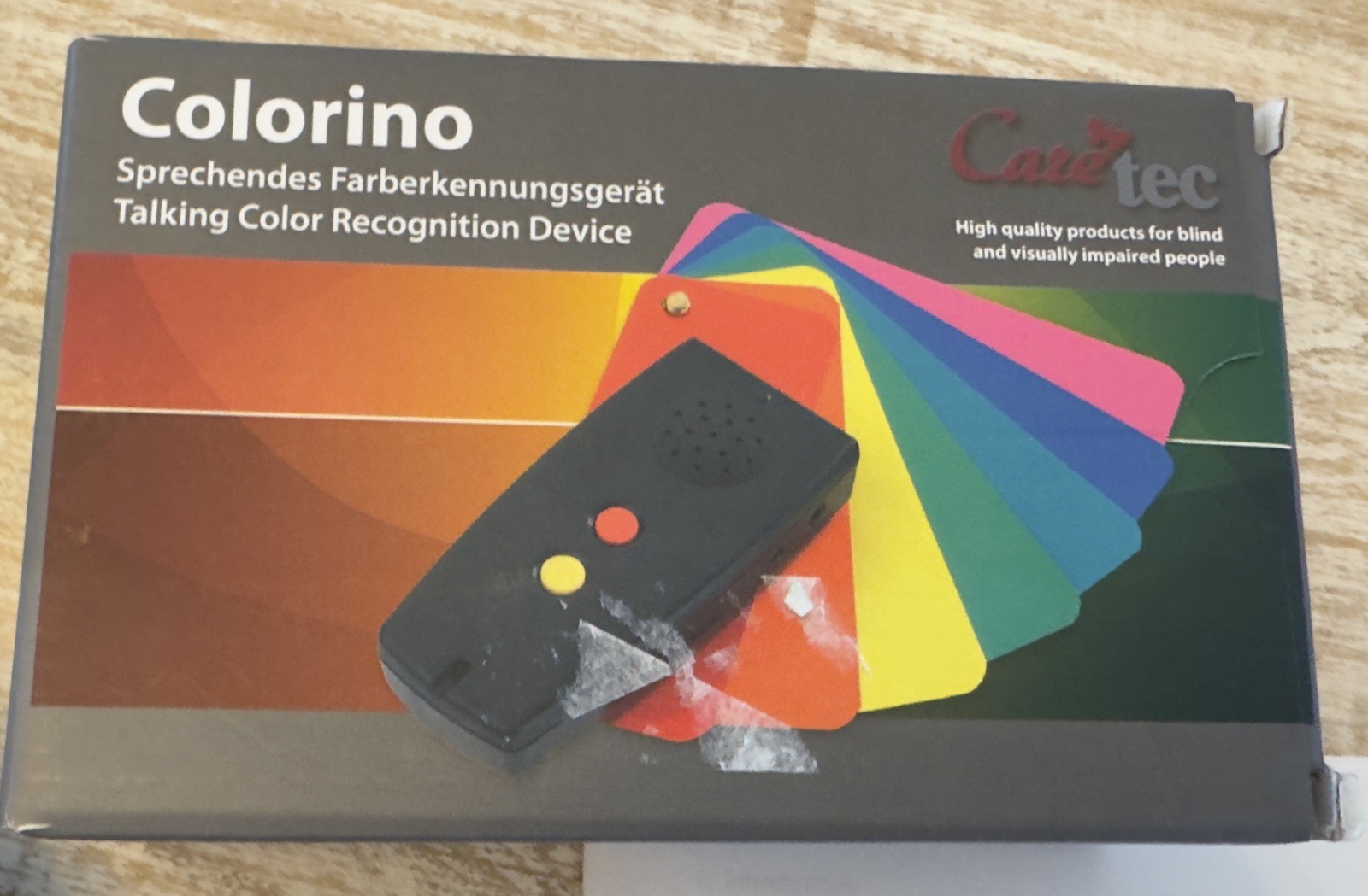 Caretec Colorino Talking Color Recognition Device For Visually Impaired