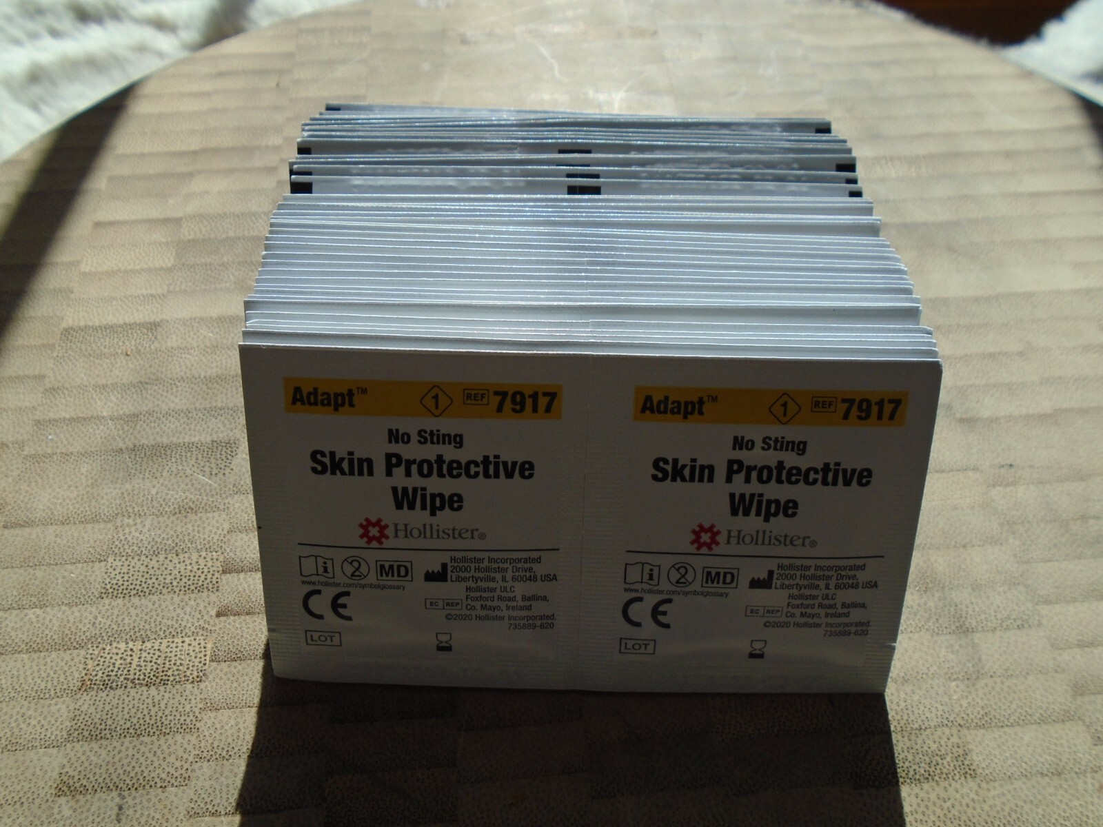 98 Hollister Adapt 7917 No Sting Skin Protective Wipes Exp 2024