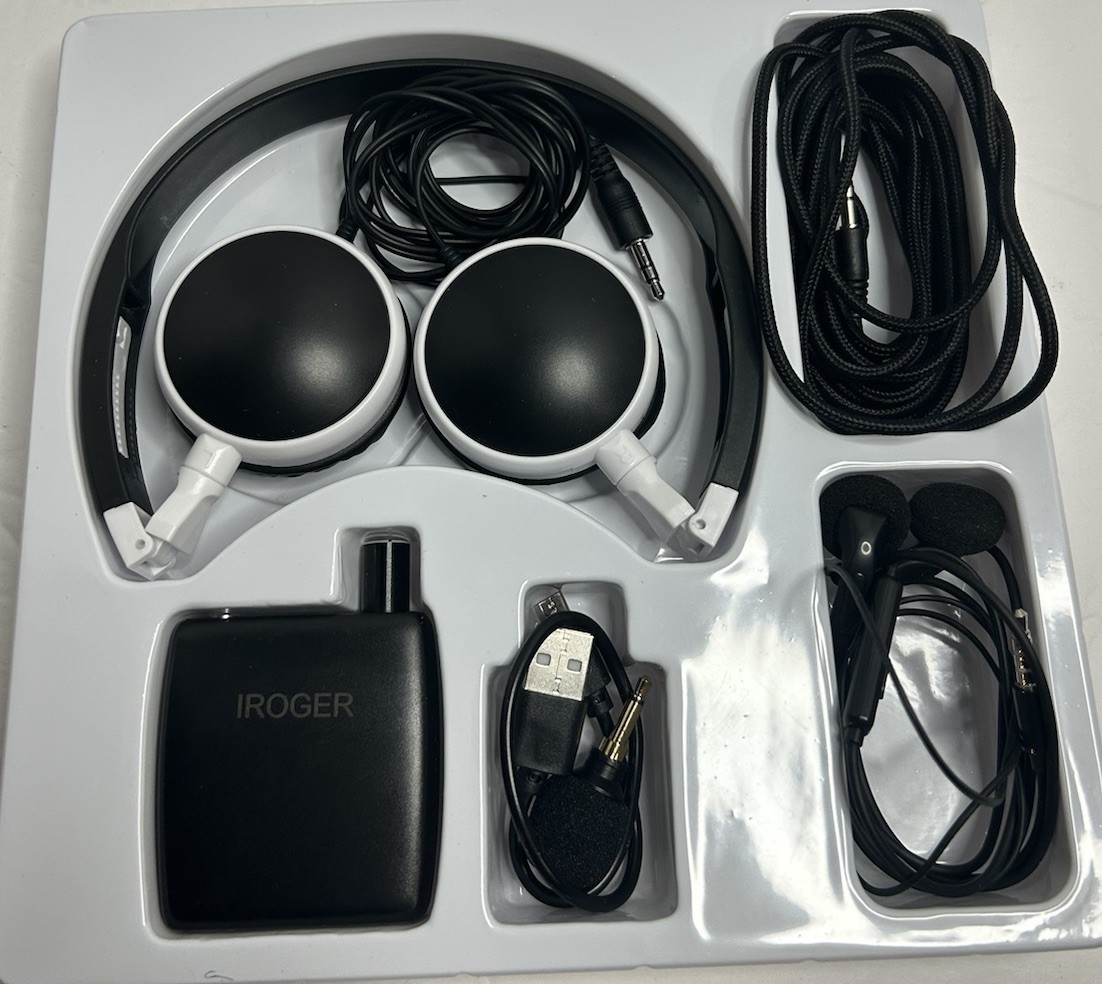 Iroger Hearing Amplifier Rechargeable Hearing Aid Device Sound Amplifier