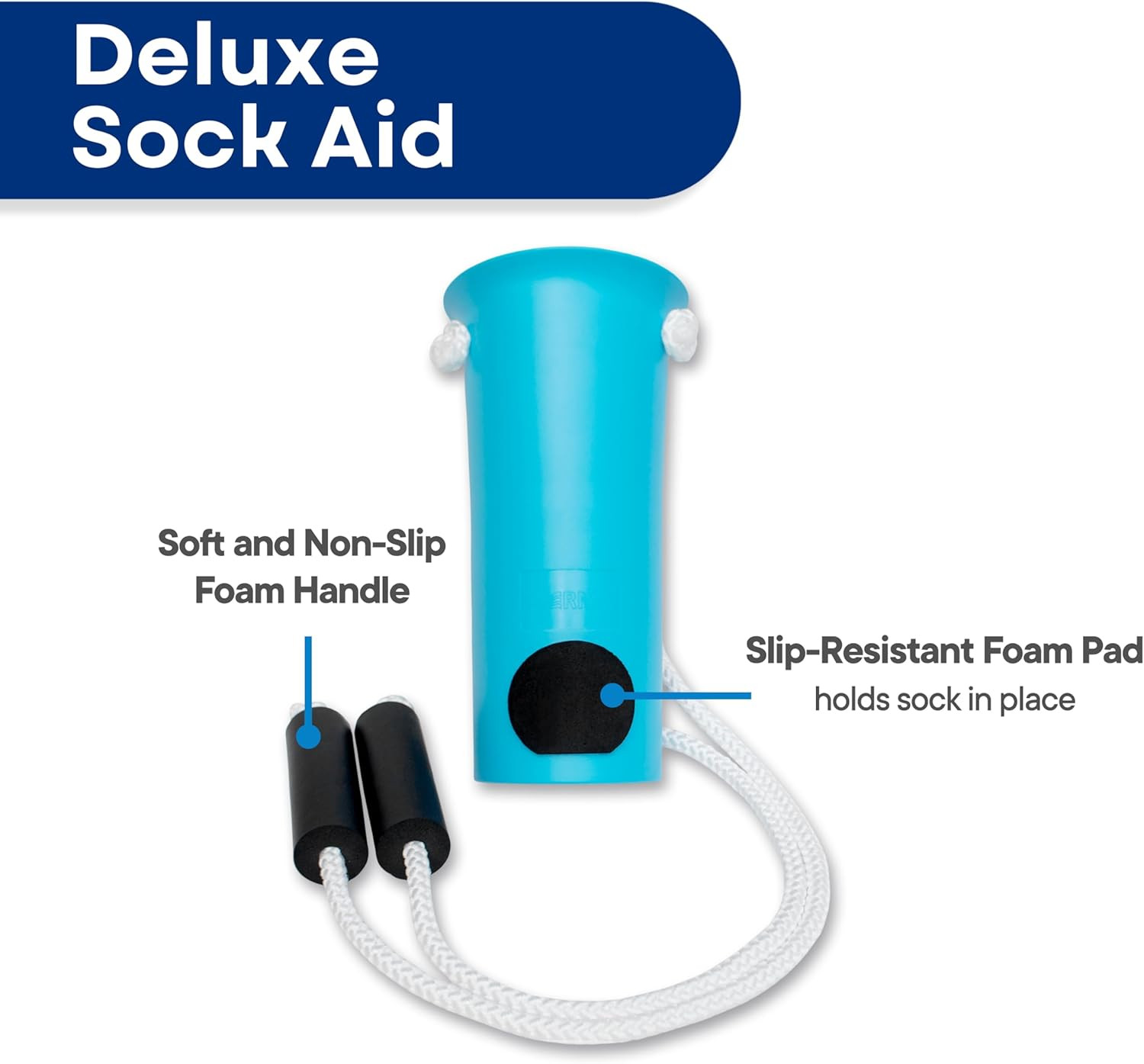 Sock Aid Kit – Easy on Easy off Device for Putting on Socks and Removing Socks o