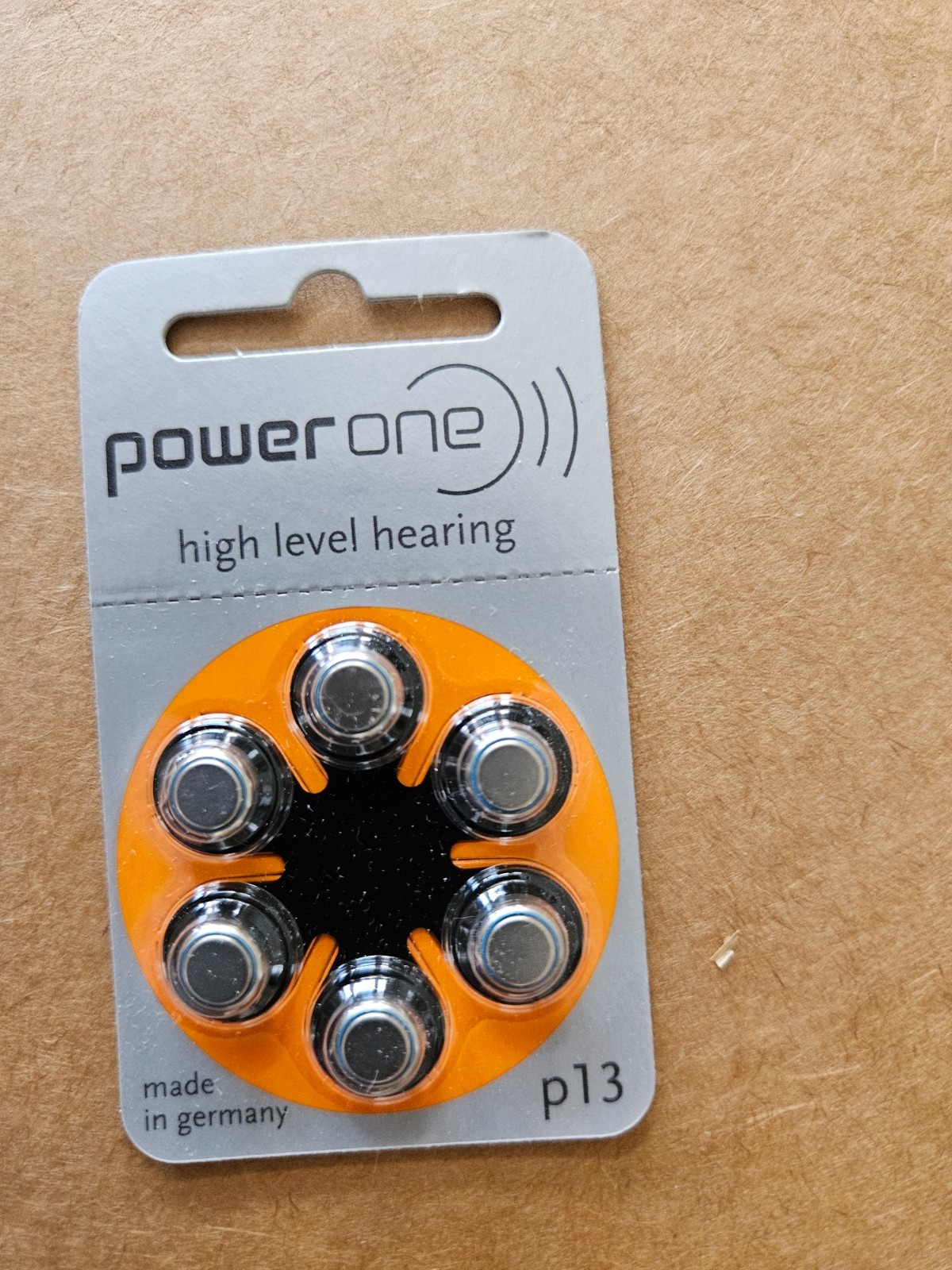 POWER ONE HEARING AID BATTERIES #P13 17 PACKS OF 102 EXP 10/21 &2/18