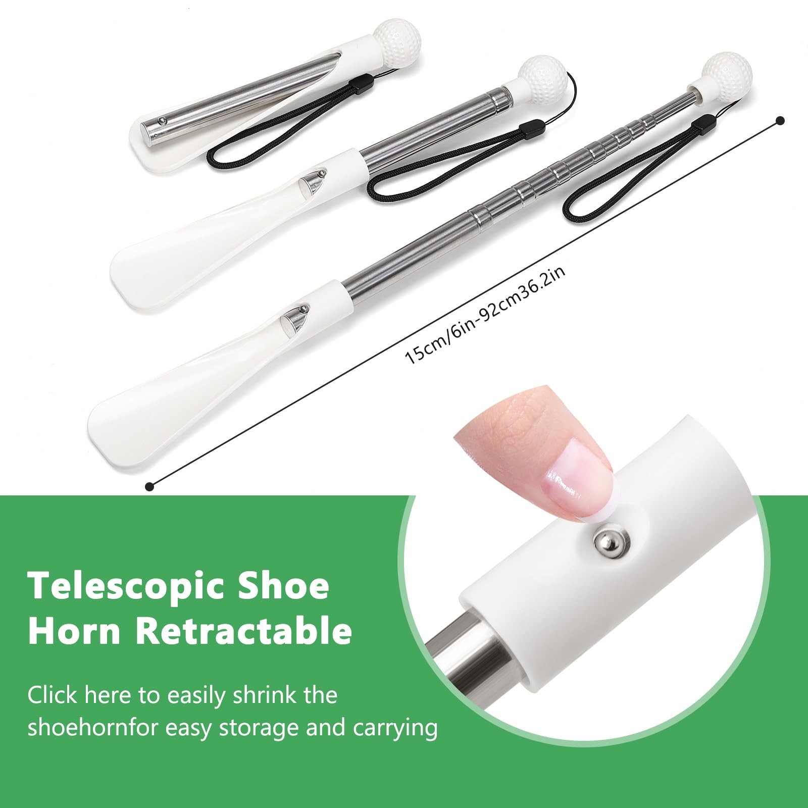 Sock Aid Kit -Sock Aide Device for Seniors with Adjustable Shoe Horn, Flexibl…