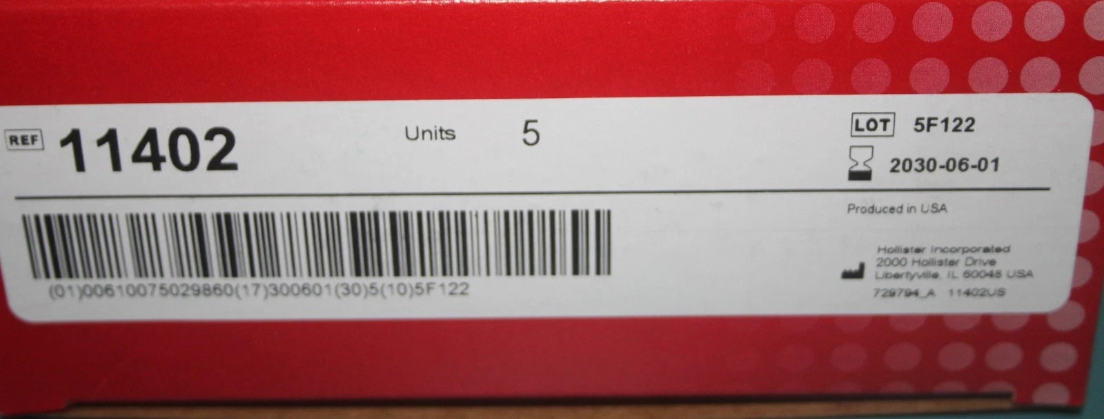 Hollister Trim to Fit Ostomy Barrier 44 mm Flange 5 per Box