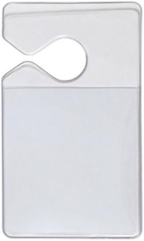 Clear Parking Permit Holder for Small Stickers – 5 Pack